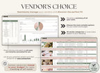 Ultimate Wedding Planner Spreadsheet | Wedding Budget, Guest List, Timeline & Checklist